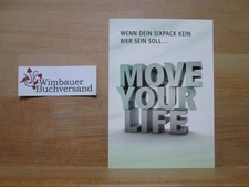 Postkarte Werder Bremen Wenn dein Sixpack kein Bier sein soll ... Move your life