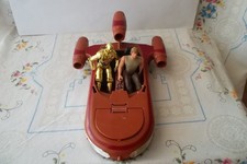 STAR WARS Fahrzeug Landspeeder mit Figuren Vintage