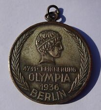 Olympiade  1936 , Abzeichen Medaille  4711 Köln