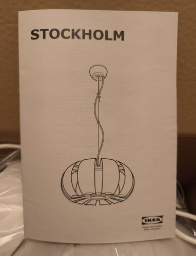 Ikea stockholm pendelleuchte - stockholm,