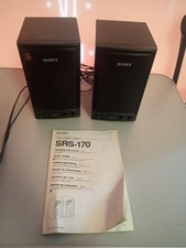 Sony SRS-170  Hi-Fi Aktiv Lautsprecher System - Monitor Boxen Speaker