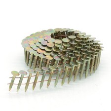 Coil-Dachpappnägel 20-38mm verzinkt feuerverzinkt Pappnägel Breitkopfnägel