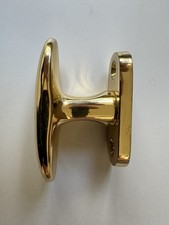 P. Bisschop Fensterolive 4005 MP – Messing poliert – 5 Stück – Neu & unbenutzt