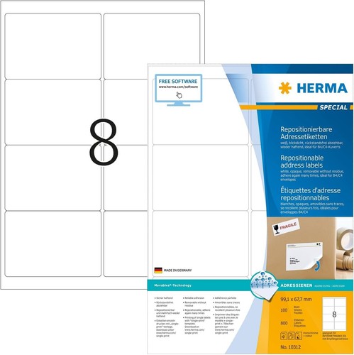 Herma 10312 universal - herma,