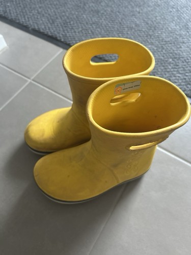 Gummistiefel crocs gelb 11 - gummistiefel,