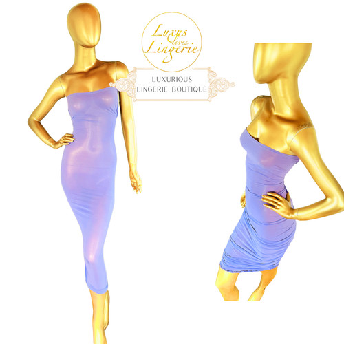 Fatal sheer multitube dress - fatal,
