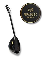 Saz Baglama Siyah Uzun Sap Baglama /Lang Hals Saz Schwarz  mit Equalizer Diyar