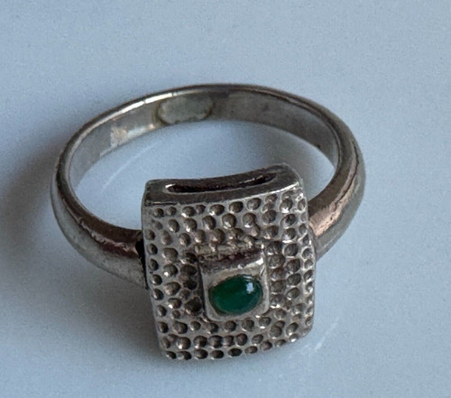 Jugendstil ring mit aventurin - jugendstil,