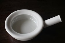 Villeroy und Boch Bettpfanne antik Steckbecken Bettschüssel Schieber deko