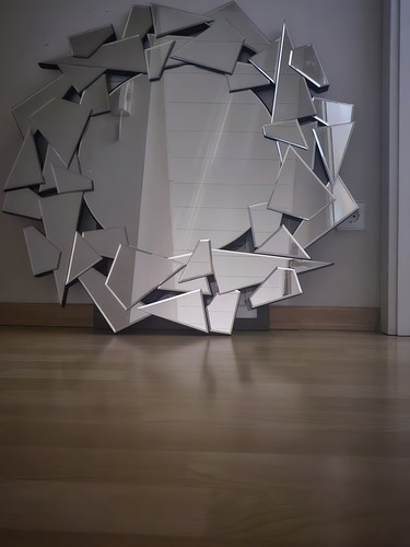Kare design spiegel - 3d,