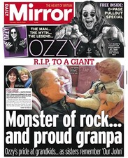 Ozzy Osbourne RIP Tribute incl