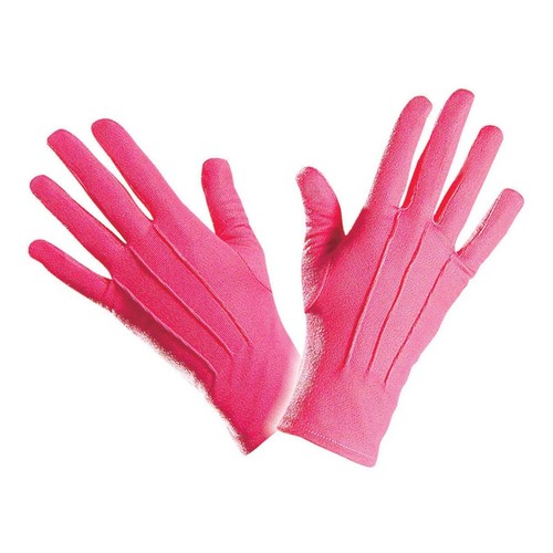 Pinke handschuhe zauberer - pinke,