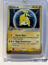 Pokémon Raichu EX Sandstorm 2003 98/100 Holo English