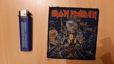 Iron Maiden Live After Death Patch Aufnäher Gewebt Woven Vintage 80ies Used