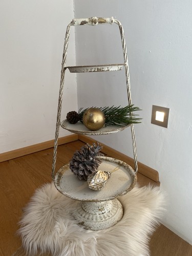 Metall deko etagere shabby - metall,