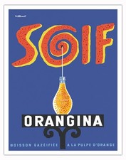 Orangina Carbonated Drink With