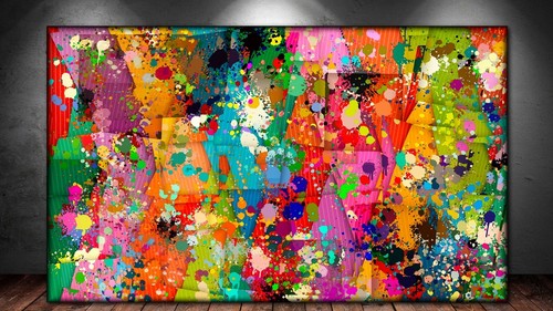 Leinwand bild xxl pop art - leinwand, er