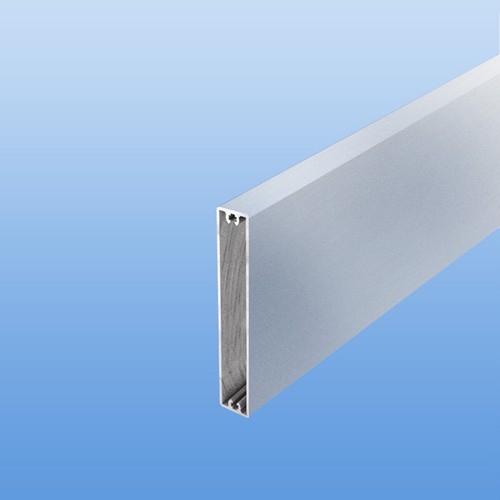 Balkonbrett aluminium 100mm - balkonbrett,