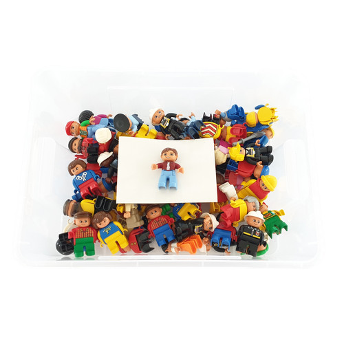 Lego duplo figur passagier - figur,