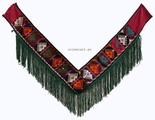 antik schöne alte usbekische Say e Gosha Stickerei Nomade Zelt Deko Nr:6