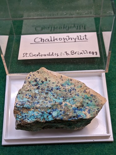 Schöne 4cm chalkophyllit - 4cm, ks