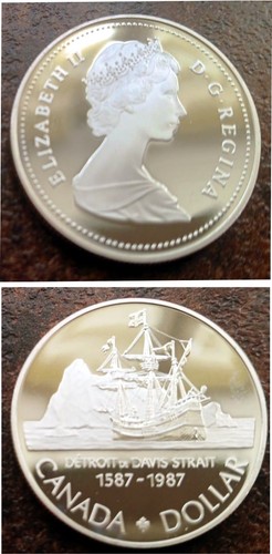 Kanada silberdollar 1987 - kanada,