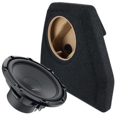 Auto Bass Gehäuse für VW Golf 5 und 6 + 25cm Subwoofer Hertz CS250 S4 600 Watt