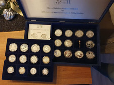 Silbermünzsammlung zur