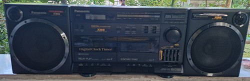 Panasonic ct900 xbs boombox - panasonic, rx-ct900