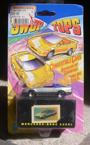 Matchbox swop tops mercedes - matchbox,