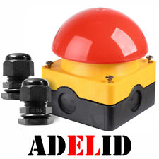 Grobhandtaster Fuß Pilztaster Taster IP67 Aufputz Tor Antrieb Garagentor rastend