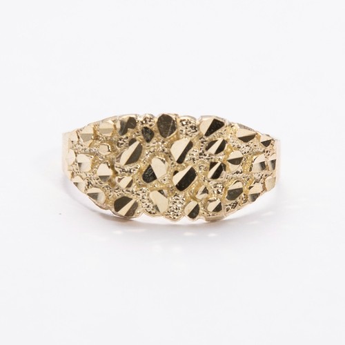 Solid 14k gold quadratischer - solid,