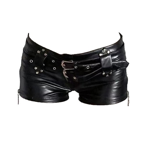 Damen wet look - look, lackleder