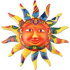 Metall Sonne Wandkunst Dekor