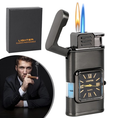 Feuerzeug mit uhr - uhr, gasfeuerzeug
