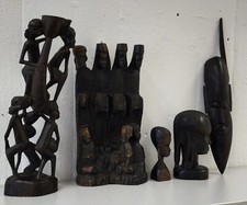 Afrikanische deko holzfiguren - deko,