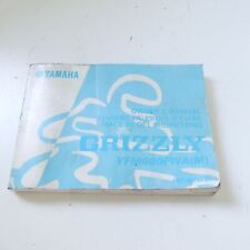 original Yamaha YFM 600 Grizzly Bedienungsanleitung Fahrerhandbuch Manual A9830