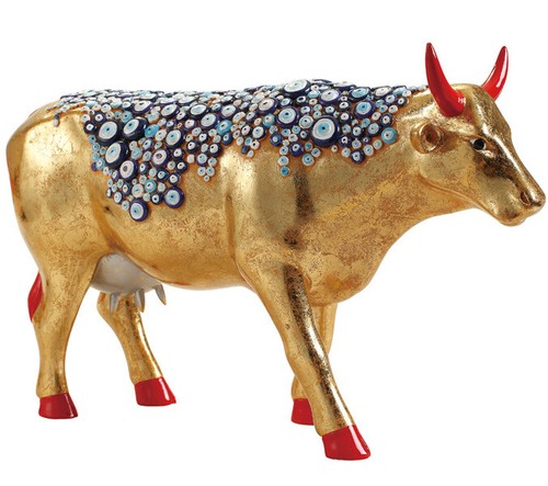 The evil eye cow cowparade - -,