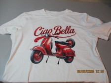 Vespa Roller Scooter Motorroller T-Shirt XL