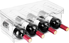 Flaschenregal Kühlschrank Flaschen Organizer,Weinregal Stapelbar,Dosenregal,Tran