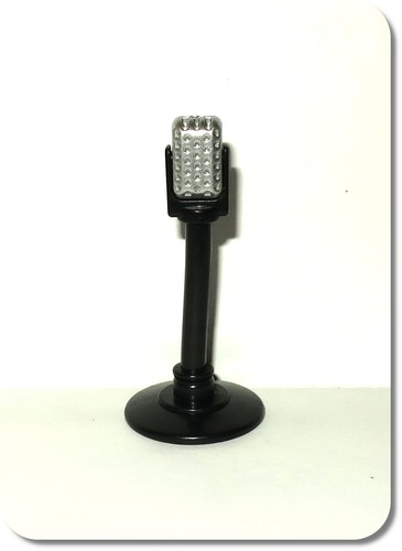 Miniatur mikrofonständer - miniatur,