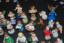 Konvolut 25 Stück Engel und andere  Erzgebirge Weihnachten Advent für BASTLER