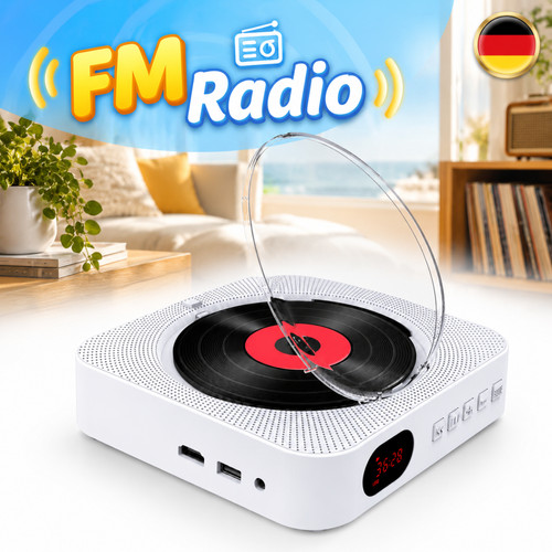 Bluetooth player mit hifi - bluetooth, cd