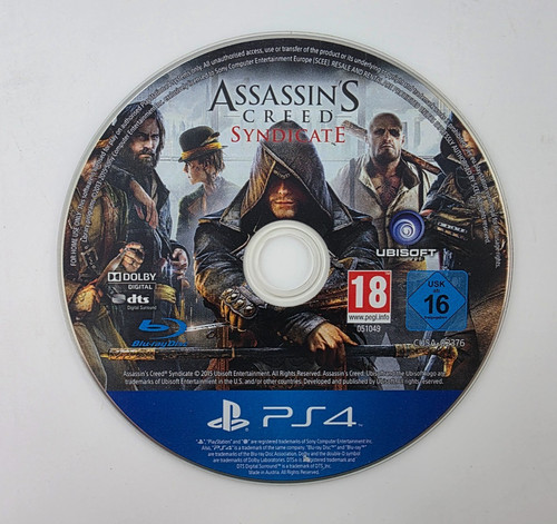 Assassin creed syndicate ps4 - syndicate,