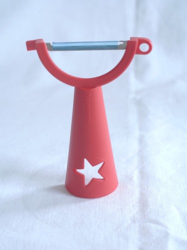 Tupperware stern schäler - tupperware, rot