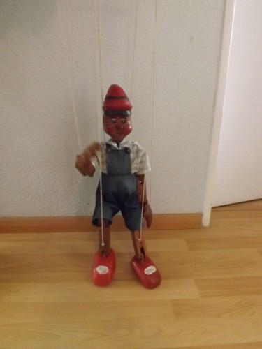 Marionette holzpuppe pinoccio - marionette/,