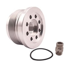 Billet Aluminium Oil Sandwich Ölfilter Umbau Passend Für Smart Two Modell