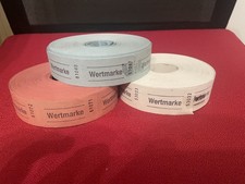 Herlitz Bon-Rolle Getränkemarken Wertmarke Biermarken Bons Marken Abriss Bon