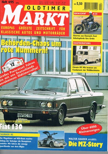Zeitschrift oldtimer markt - zeitschrift,