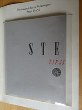 STEYR Typ 55 PROSPEKT  1938